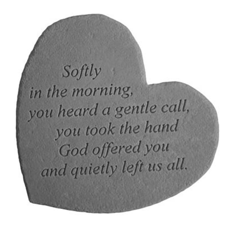 Kay Berry Great Thought Hearts- Softly in the morning. KA313403